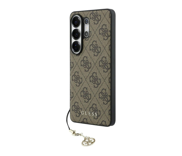 Guess Etui Classic Logo Charm MagSafe do Galaxy S26 Ultra brązowy - 1522697 - zdjęcie 2